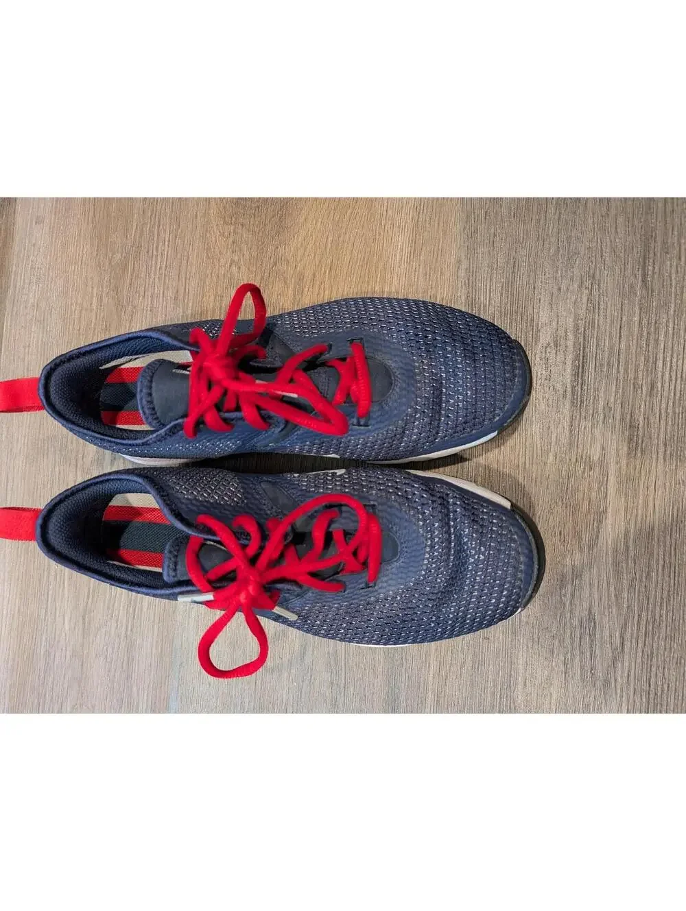 Nike Air Max Typha 2 NFL Patriots Navy Red Training Sneakers Shoes Mens 7.5
